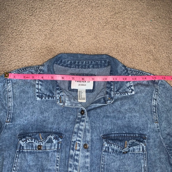 Long sleeve vintage open shirt - Picture 5 of 6